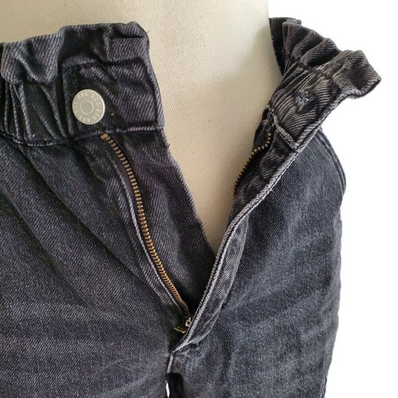 BDG Pull-On High Waisted Mom Short Black Denim Size XS - Picture 8 of 16